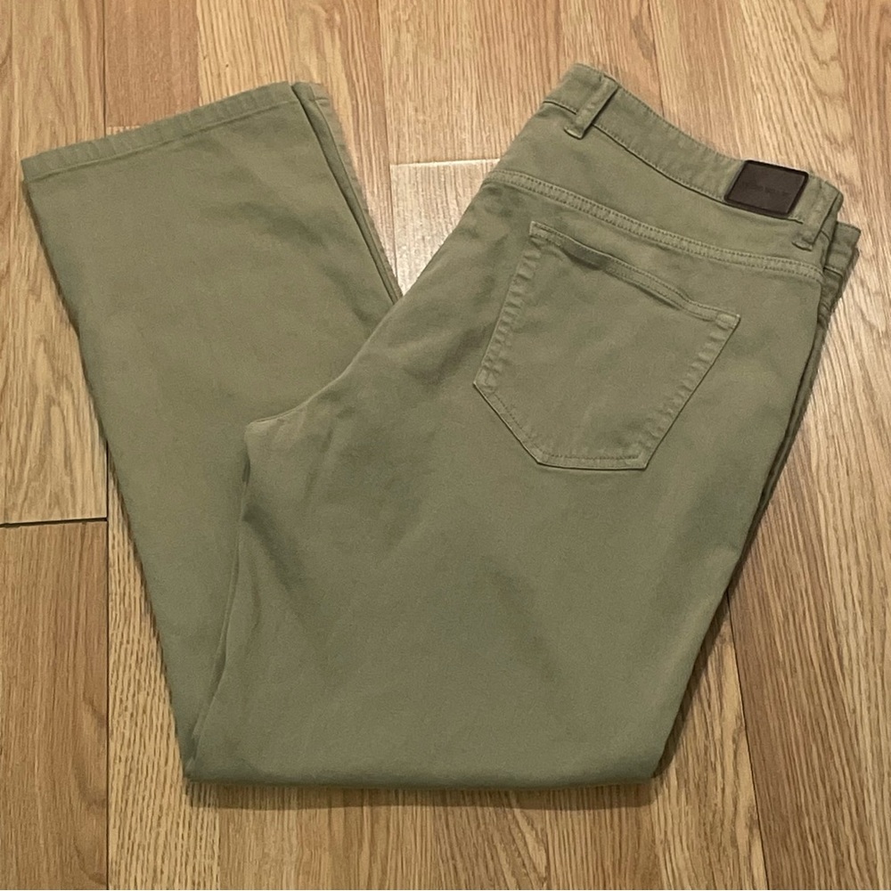 Peter Millar Men’s 36 (36x28) Jeans Pants Beige Mid Rise Preppy Casual 5 Pocket
